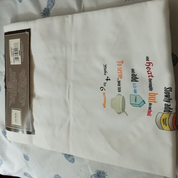 Home Studio Pumpkin Soup Recipe Apron - Picture 2 of 3